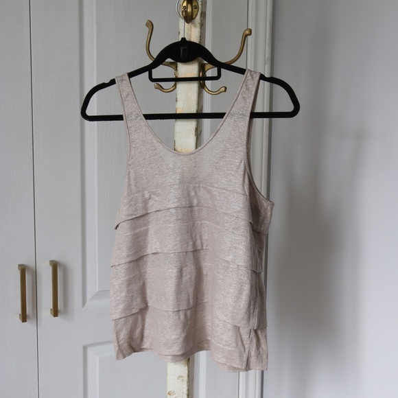 3.1 Phillip Lim Linen Tank Top - Picture 2 of 4